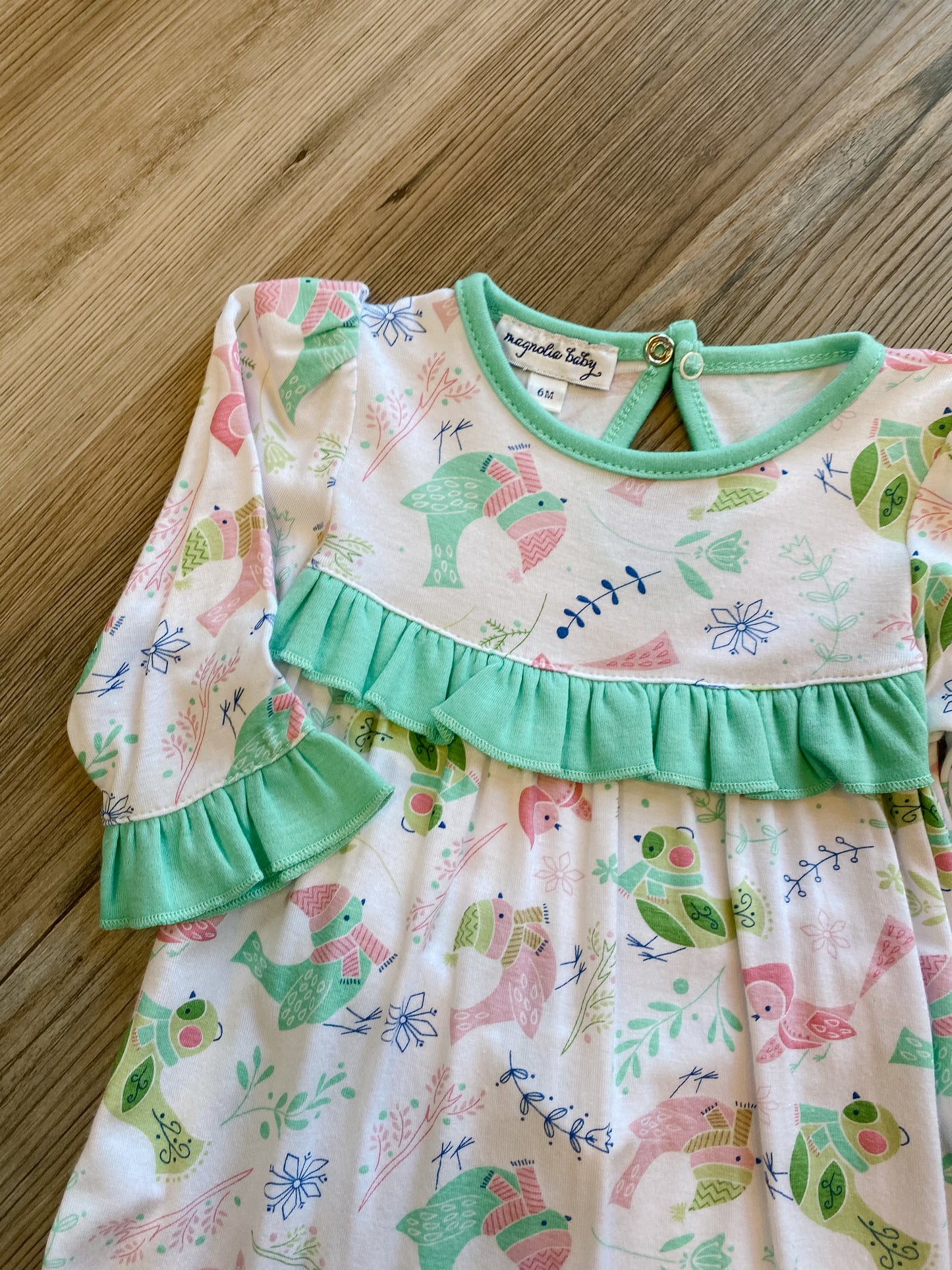 BUNDLED BIRDS RUFFLE SET