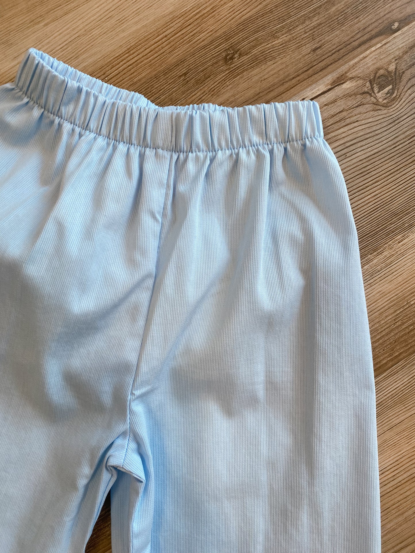 BABY BLUE MICROCORD PANTS