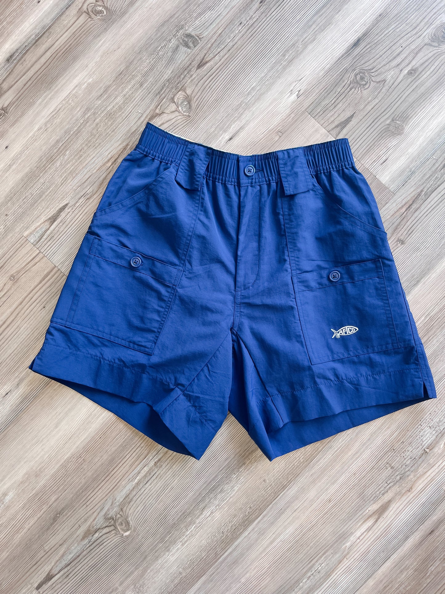 NAVY AFTCO SHORTS