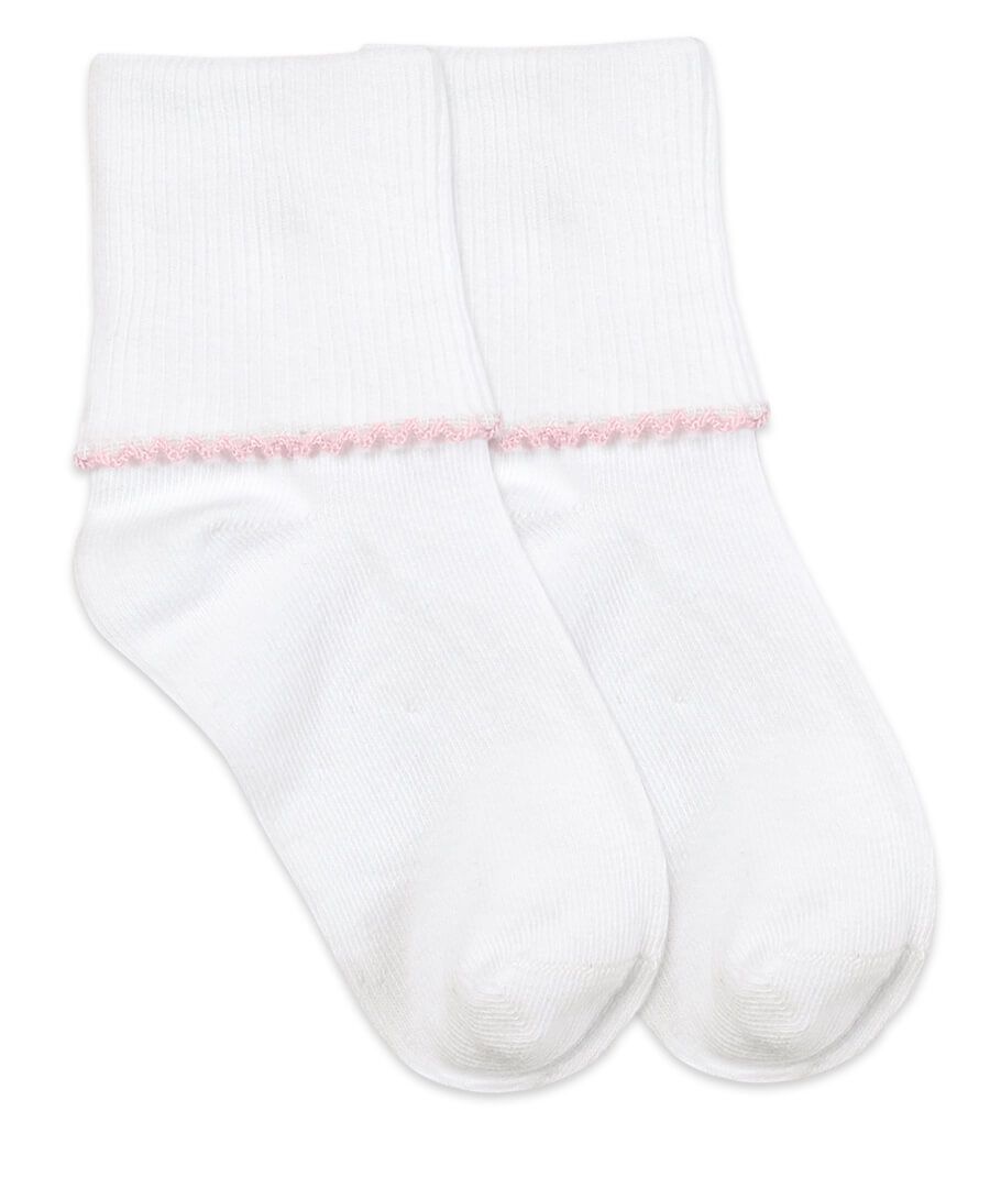 TATTED EDGE TURN SOCK