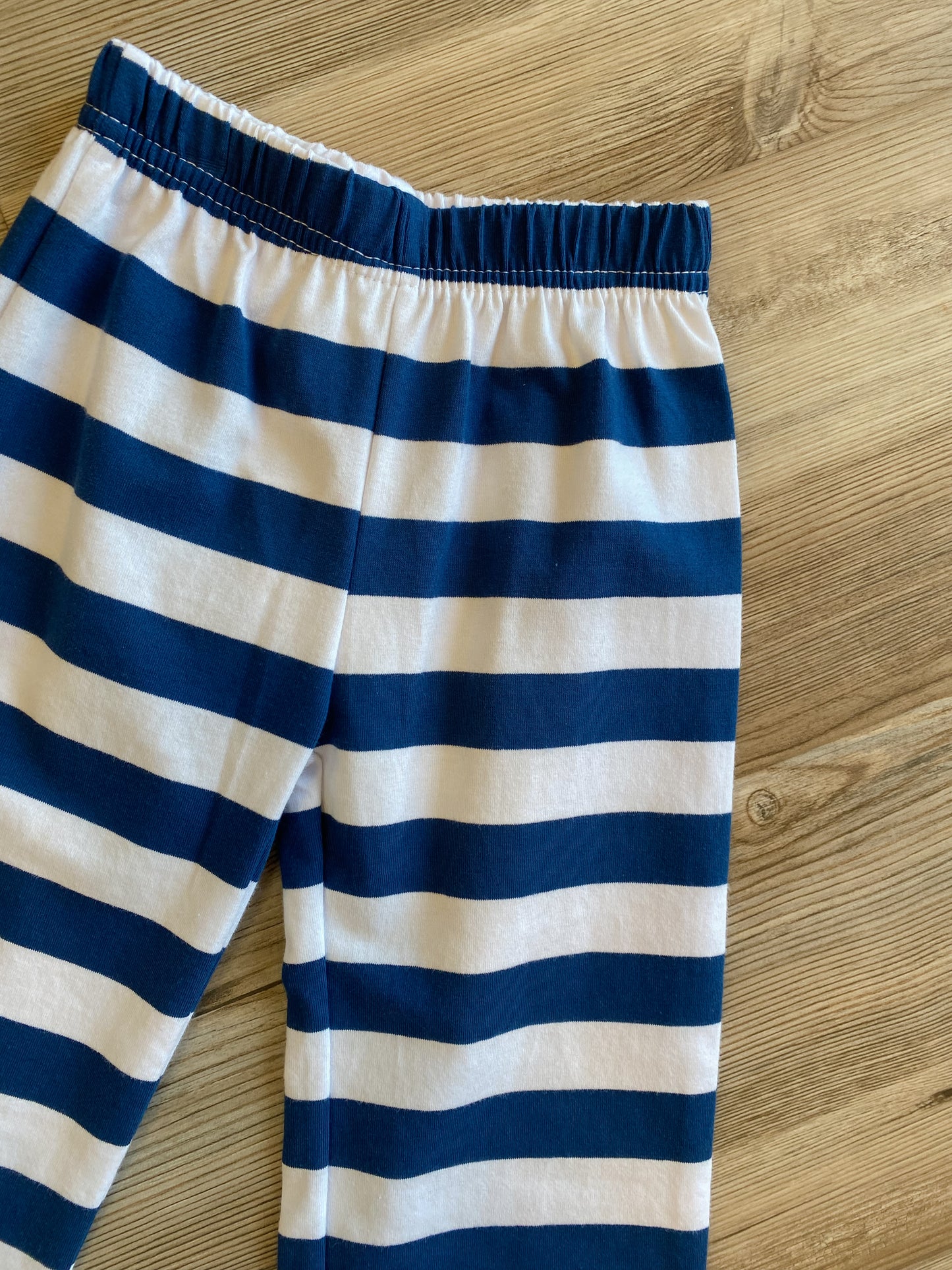 NAVY AND WHITE PANTS