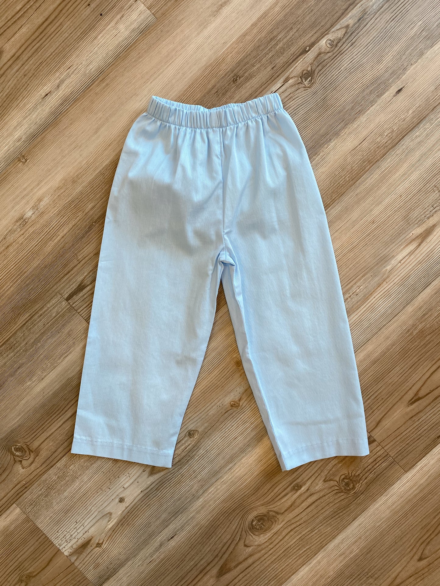 BABY BLUE MICROCORD PANTS