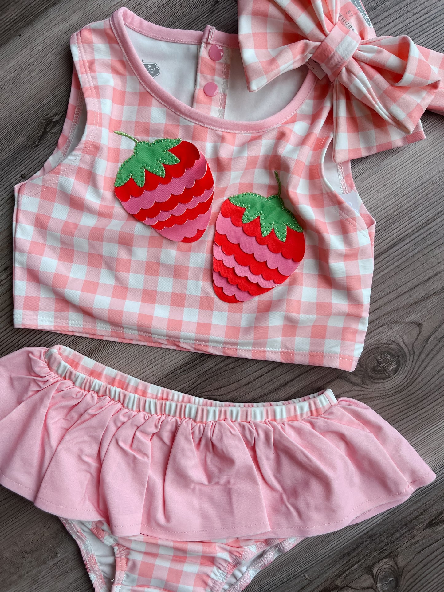STRAWBERRY SWIMSUIT SET
