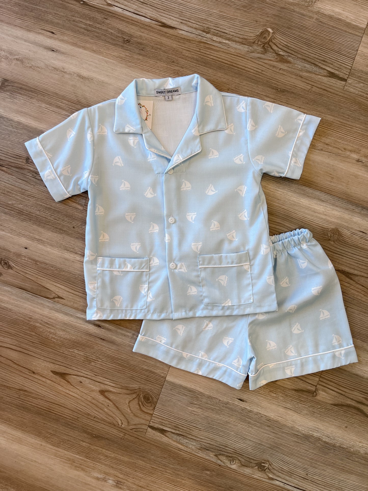 BLUE SAILBOAT PJ