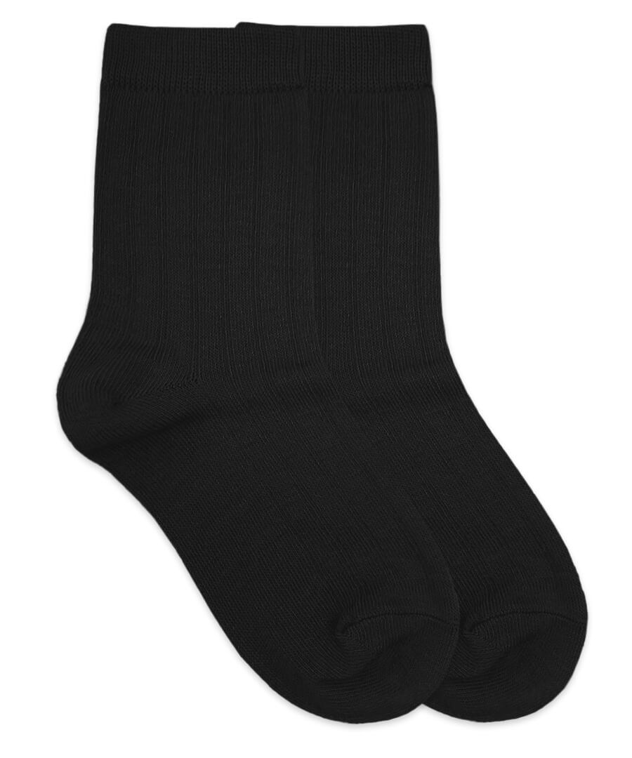 BLACK RIB SOCKS