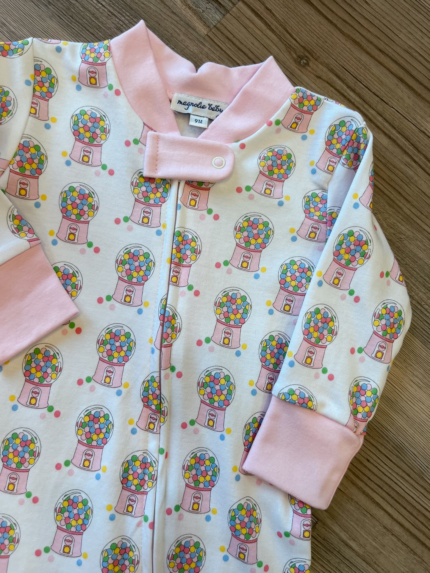 GUMBALL ZIPPER FOOTIE