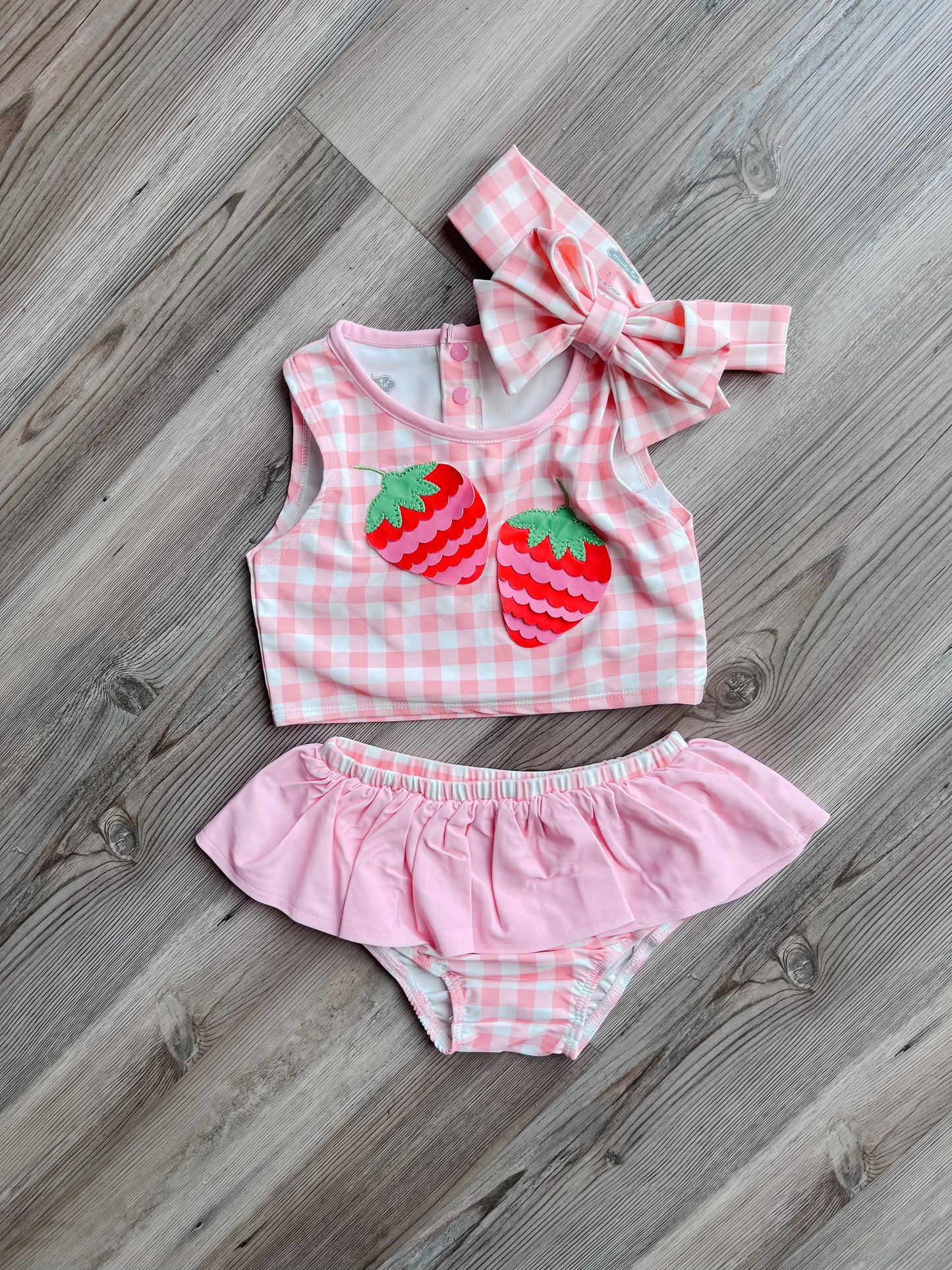 STRAWBERRY SWIMSUIT SET