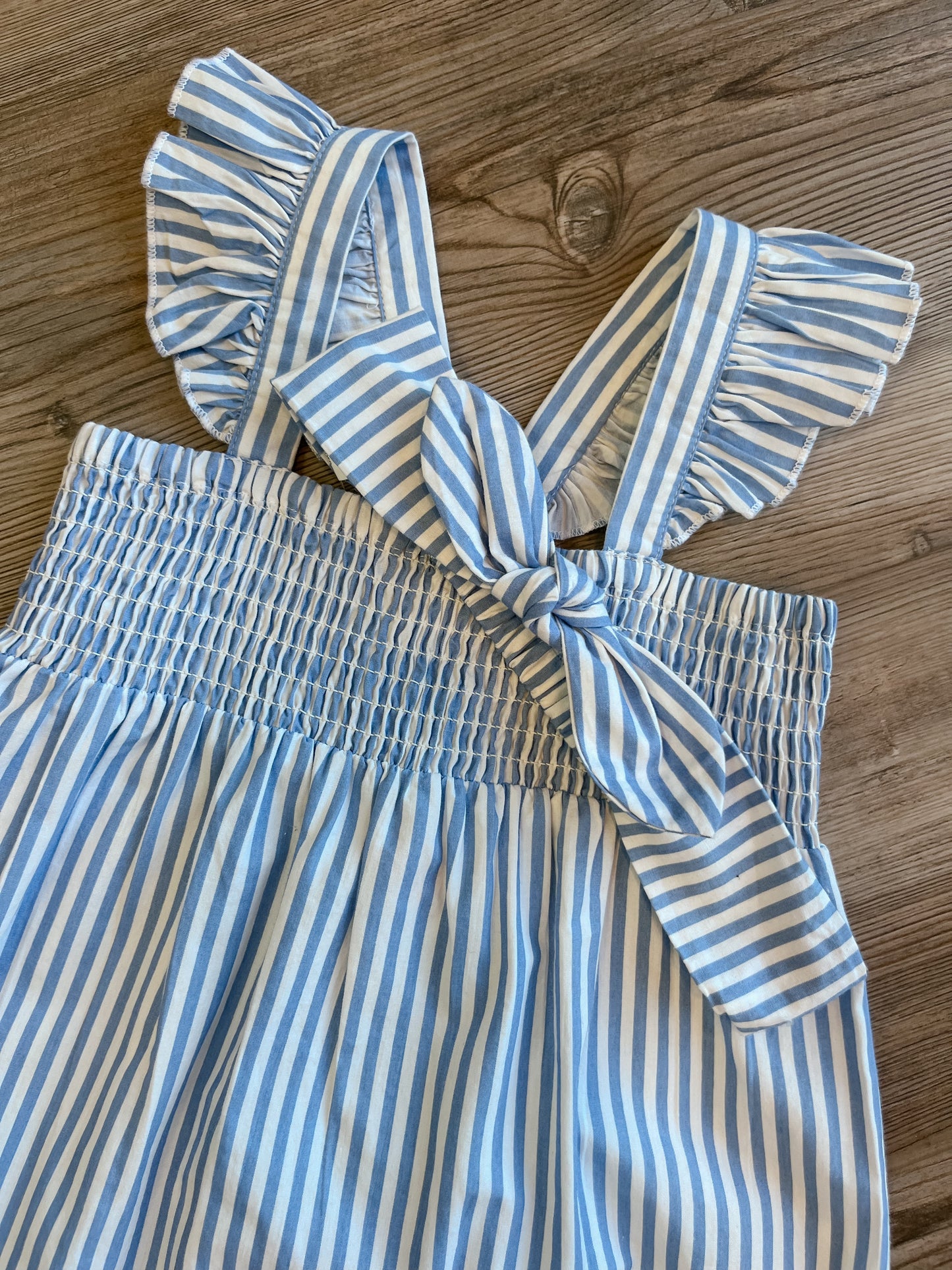 SMOCKED SUNDRESS WITH HEADBAND