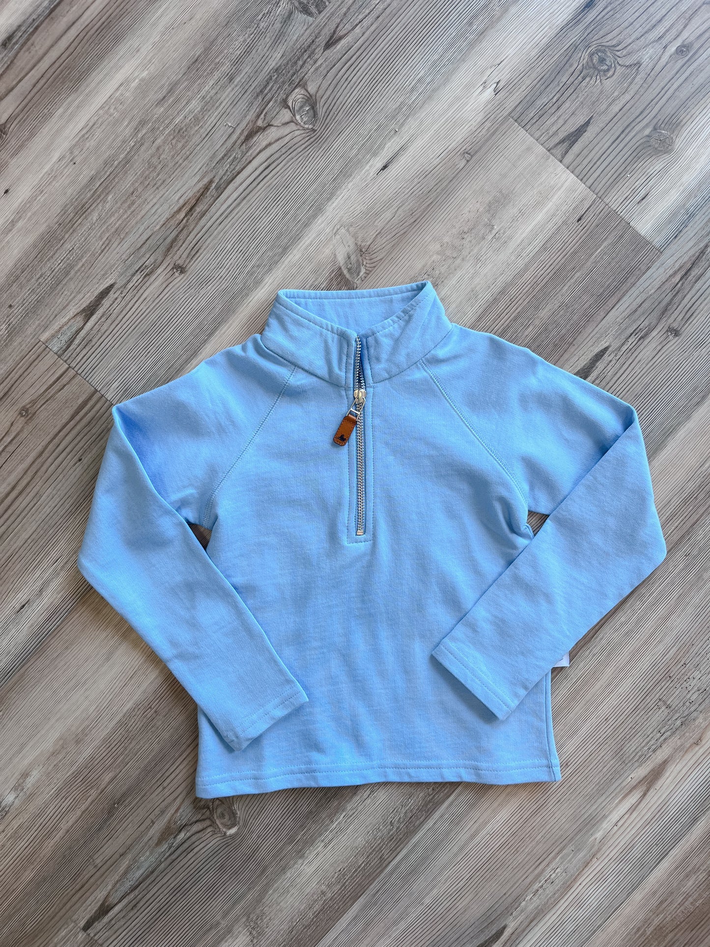 LIGHT BLUE 1/4 ZIP JACKET