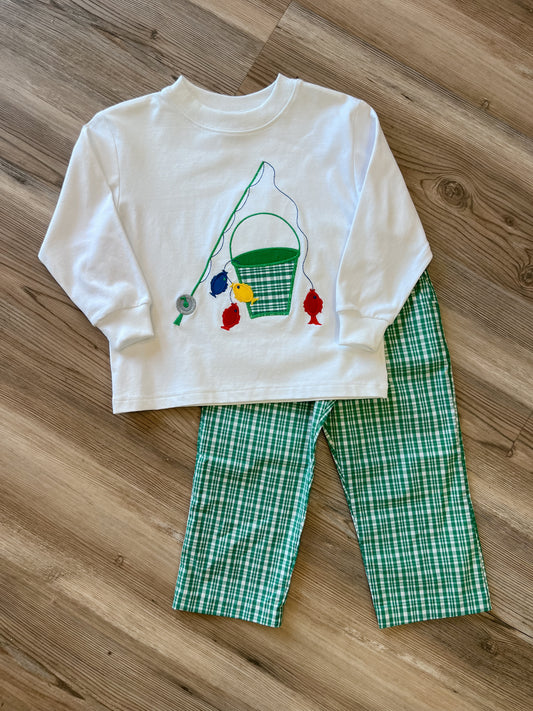 FISHING BUCKET PANTS SET