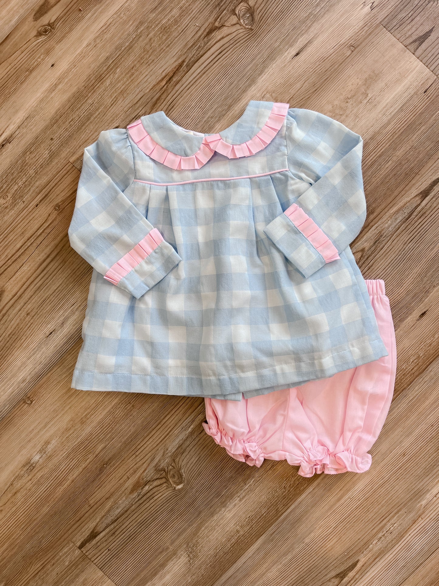 MARCY CHECKED BUBBLE SET