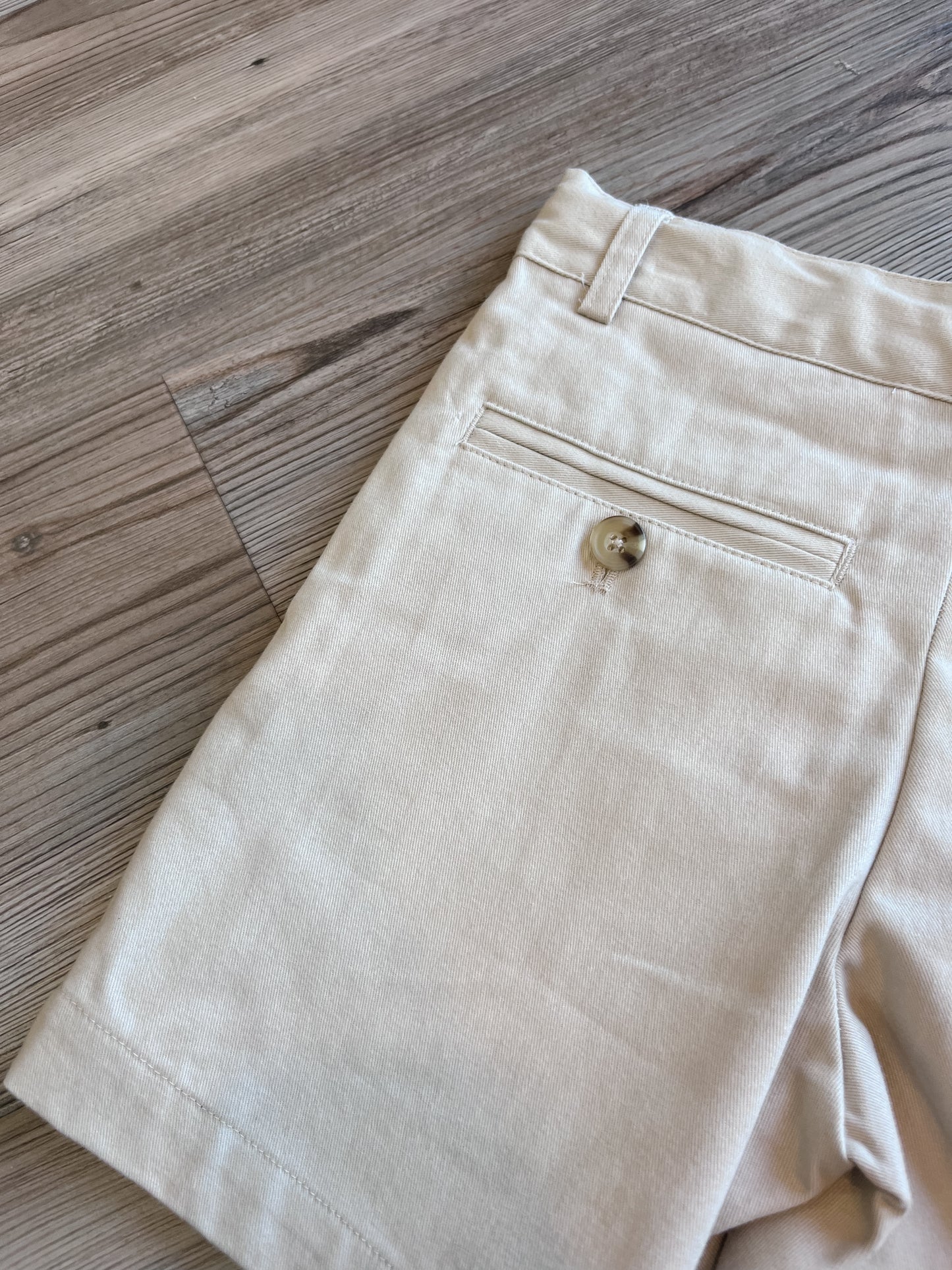 KHAKI TWILL SHORTS