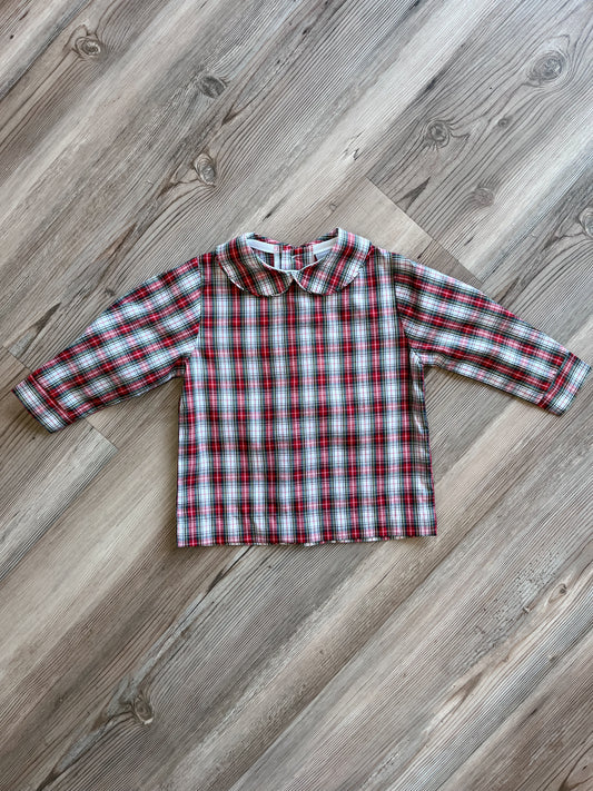 WINTER PLAID PIPED SHIRT