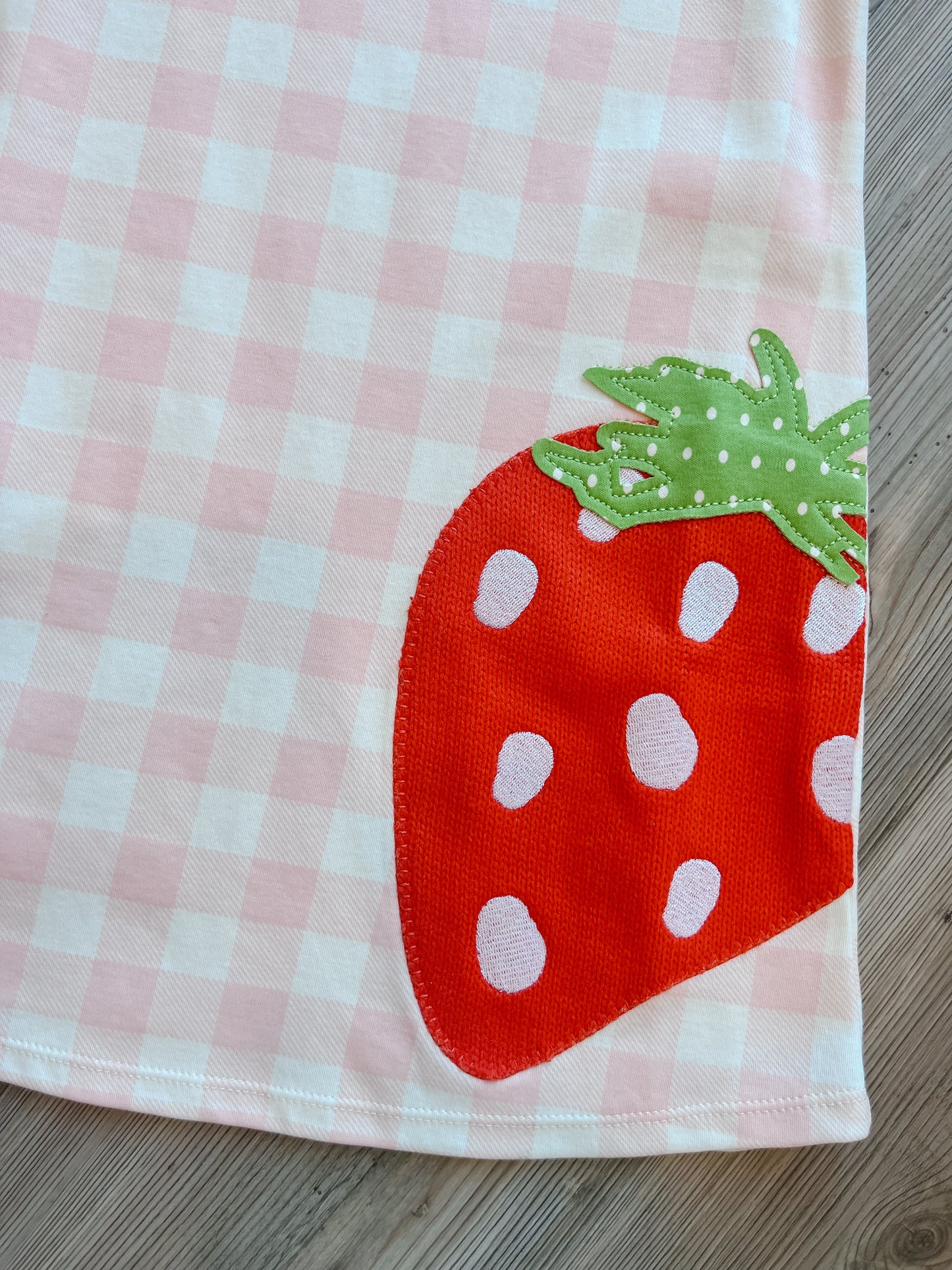 STRAWBERRY TSHIRT DRESS