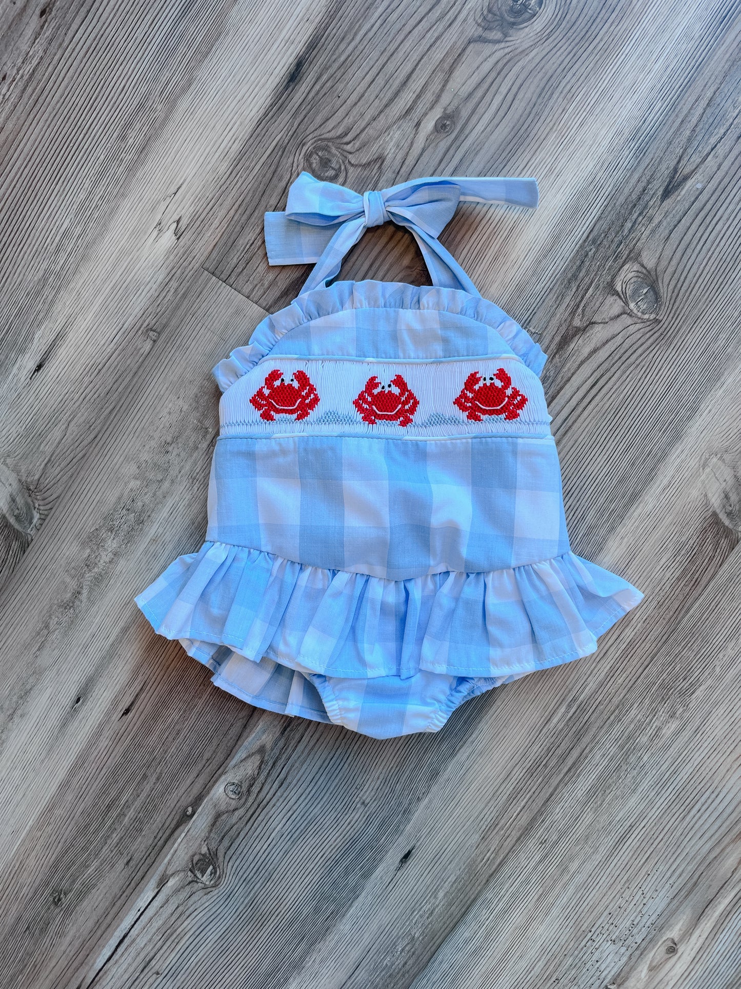 CRAB GIRL SWIM & RUFFLES