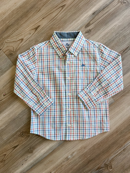 FALL PLAID DRESS SHIRT