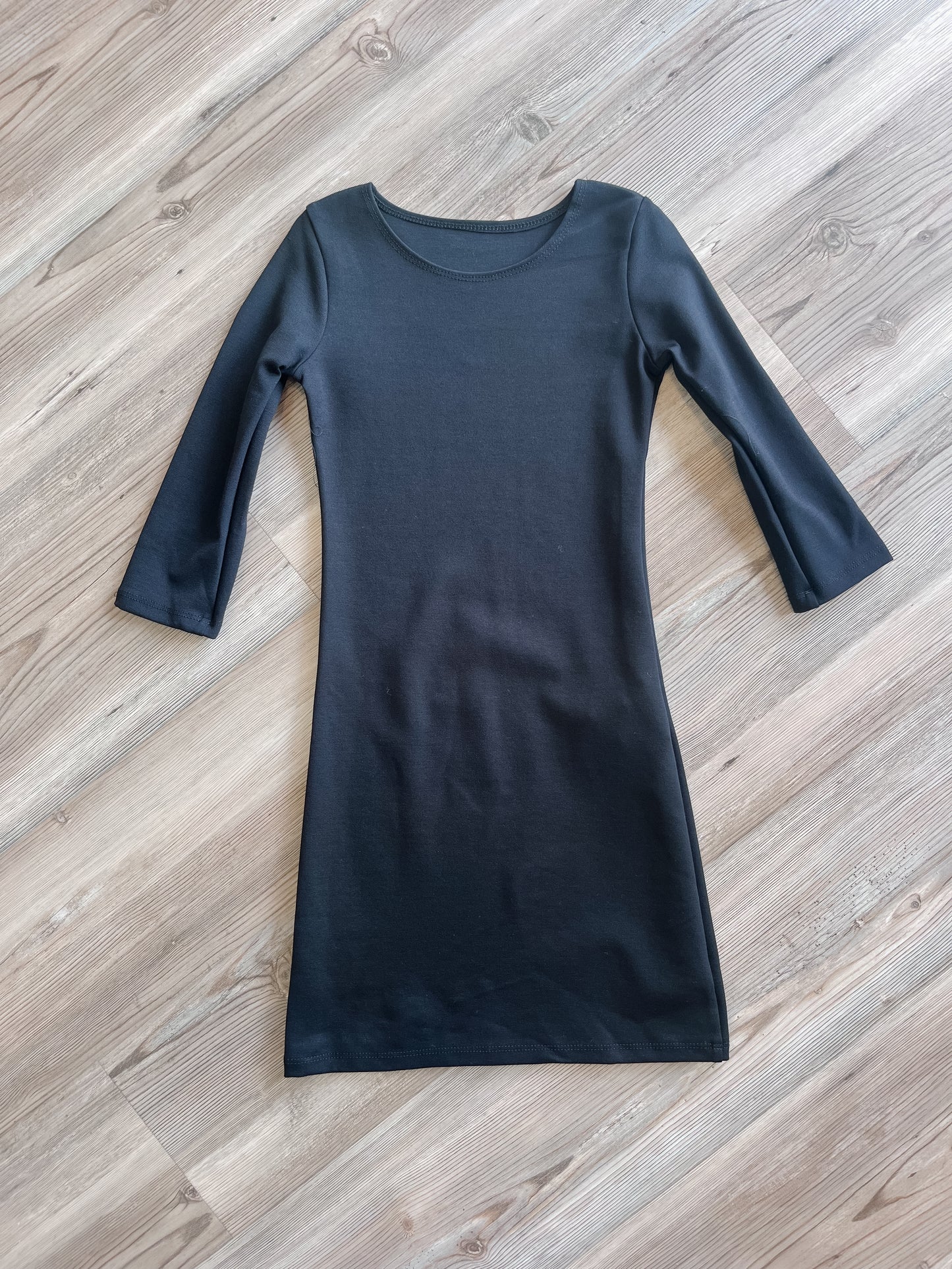 VANESSA BLACK ENVELOPE DRESS