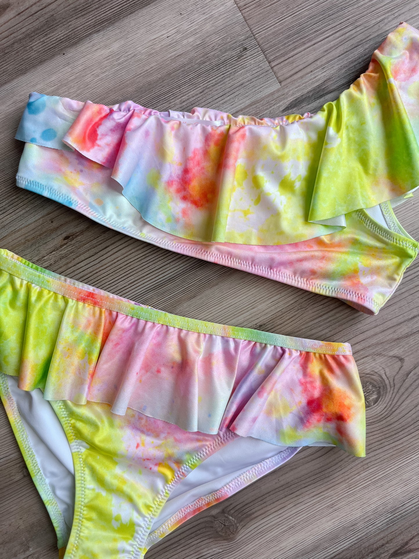 CITRUS TIE DYE SWIM