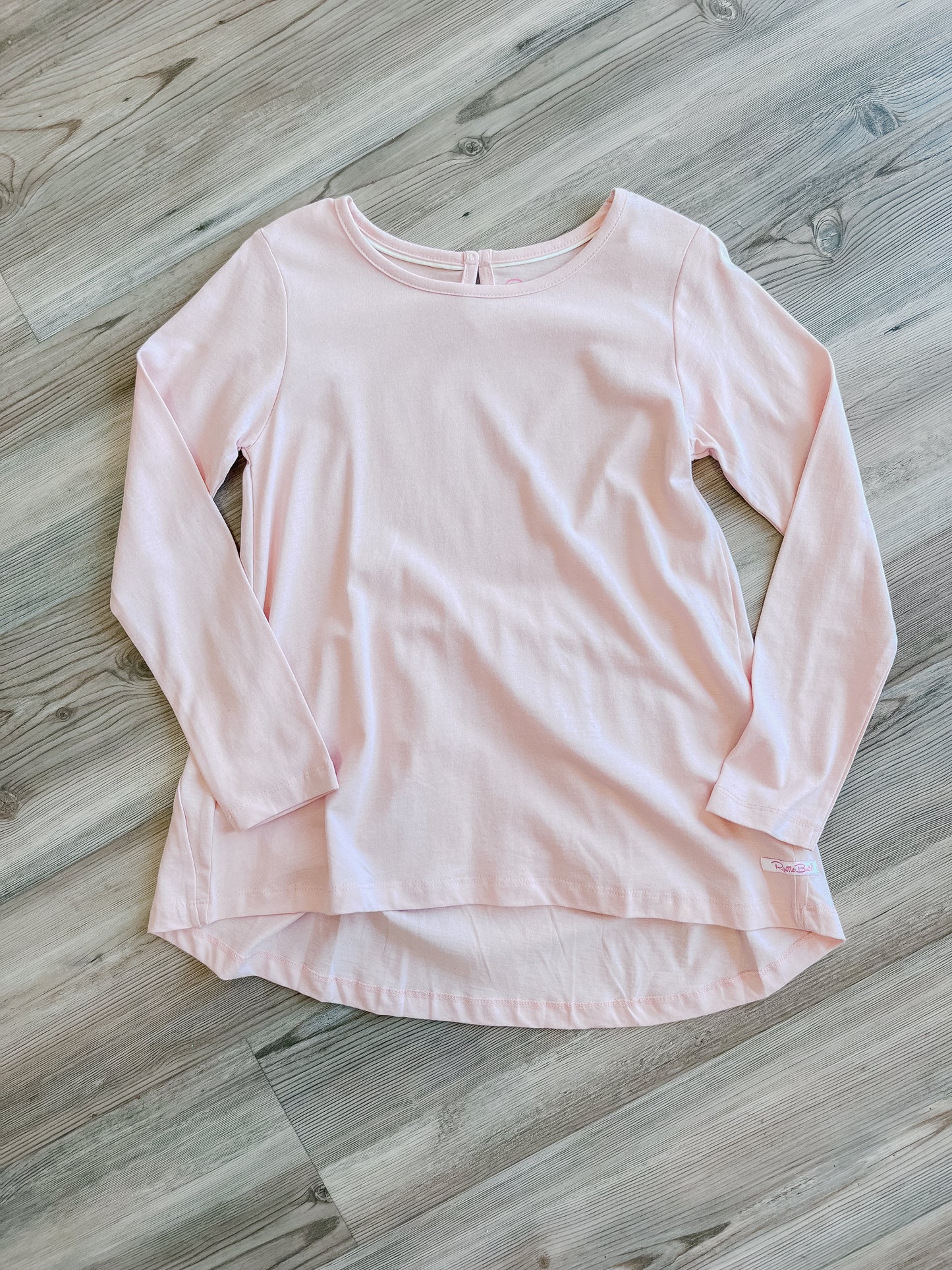 PINK BACK BOW TOP