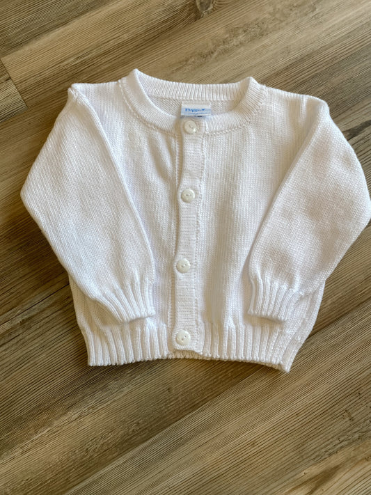 CARDIGAN SWEATER WHITE