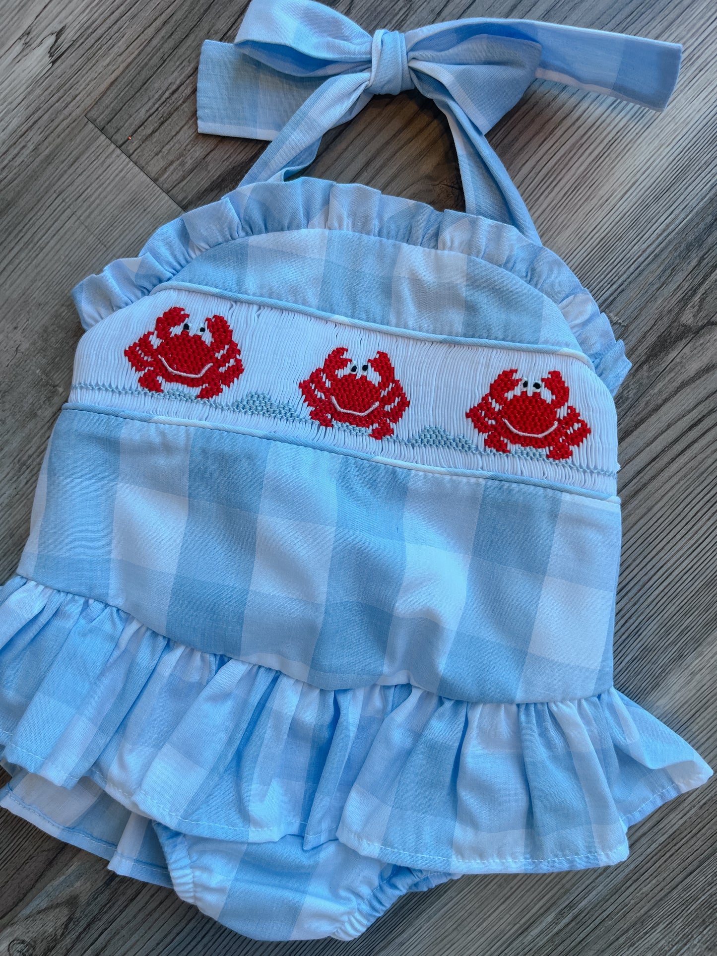 CRAB GIRL SWIM & RUFFLES