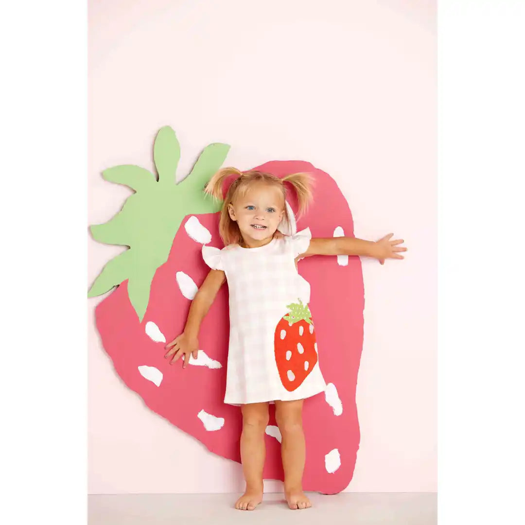 STRAWBERRY TSHIRT DRESS